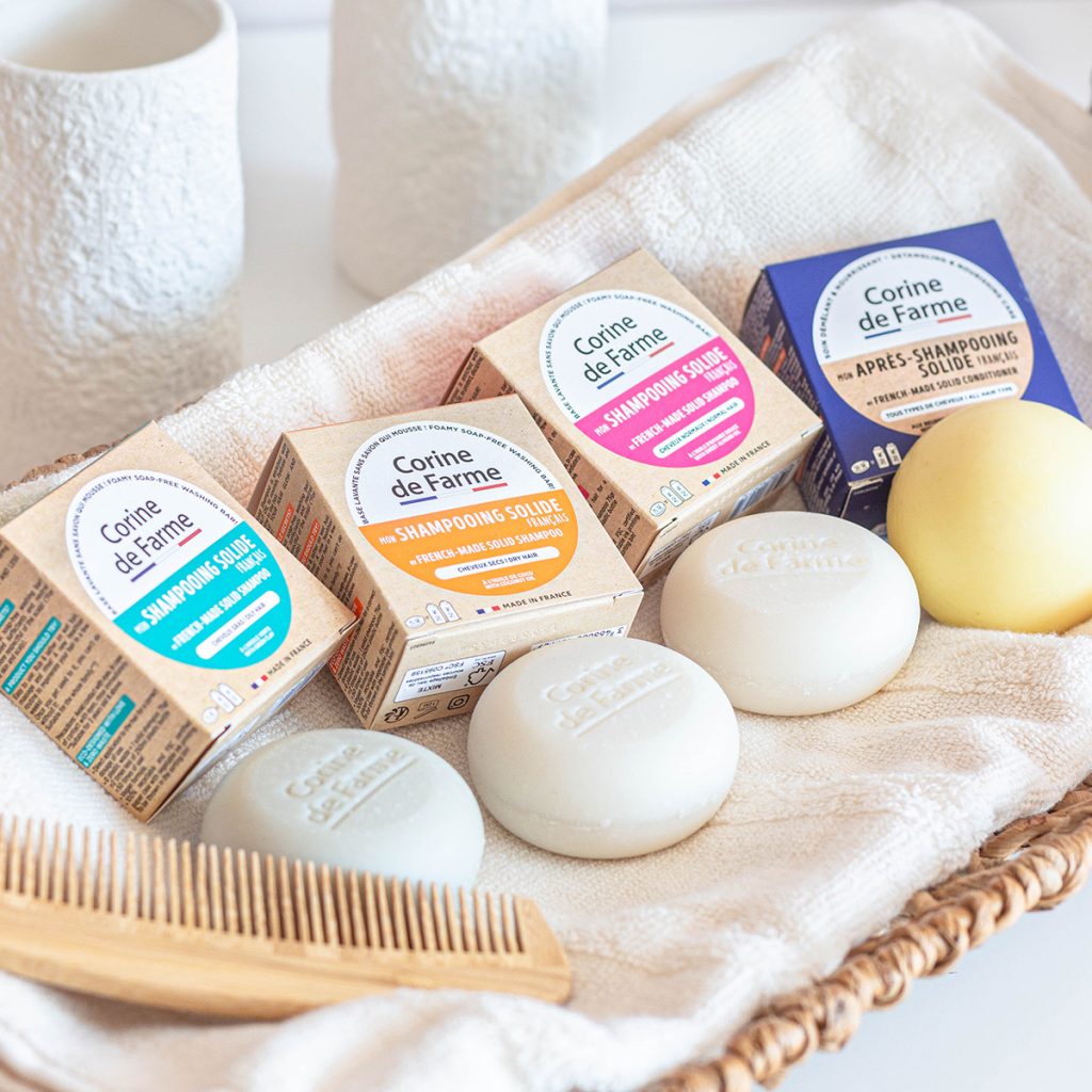 Vaste conditioner voor vet haar