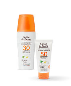 zonnebeschermende melk